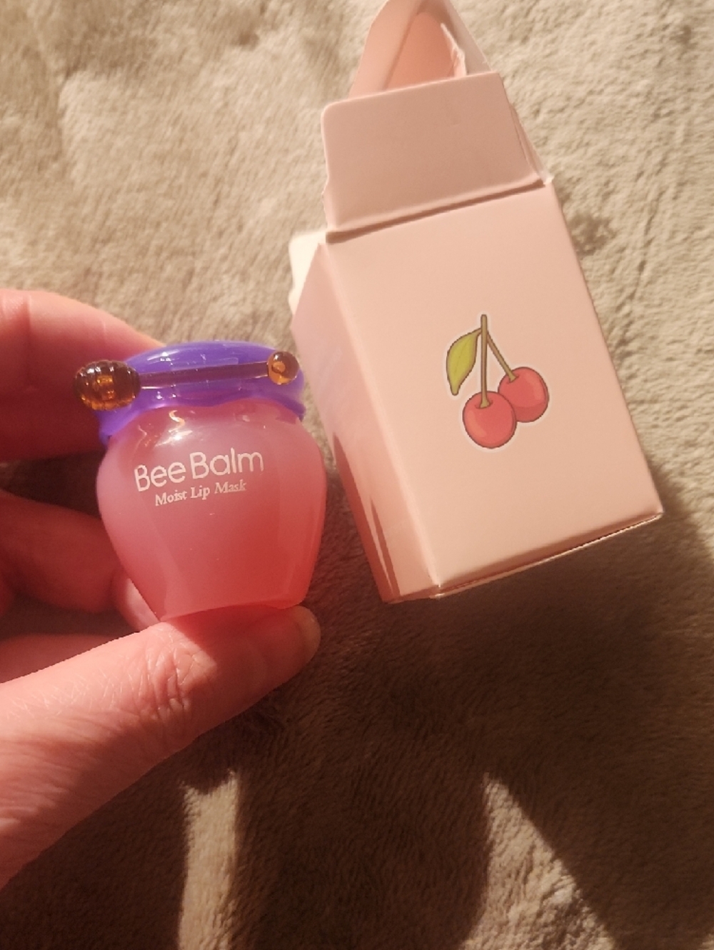 nib Cherry Blossom Lip Mask - Pink Nourishing Treatment